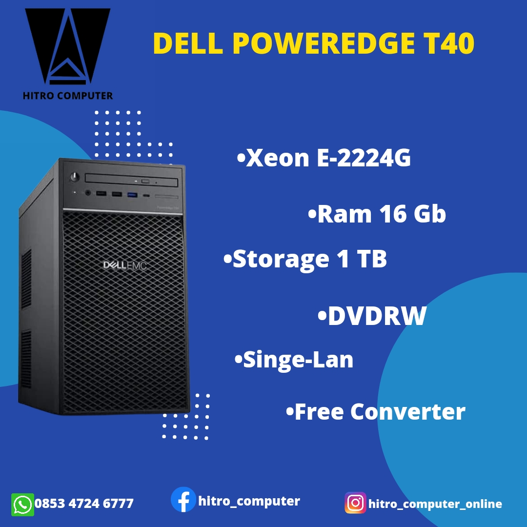 SERVER DELL POWEREDGE T40