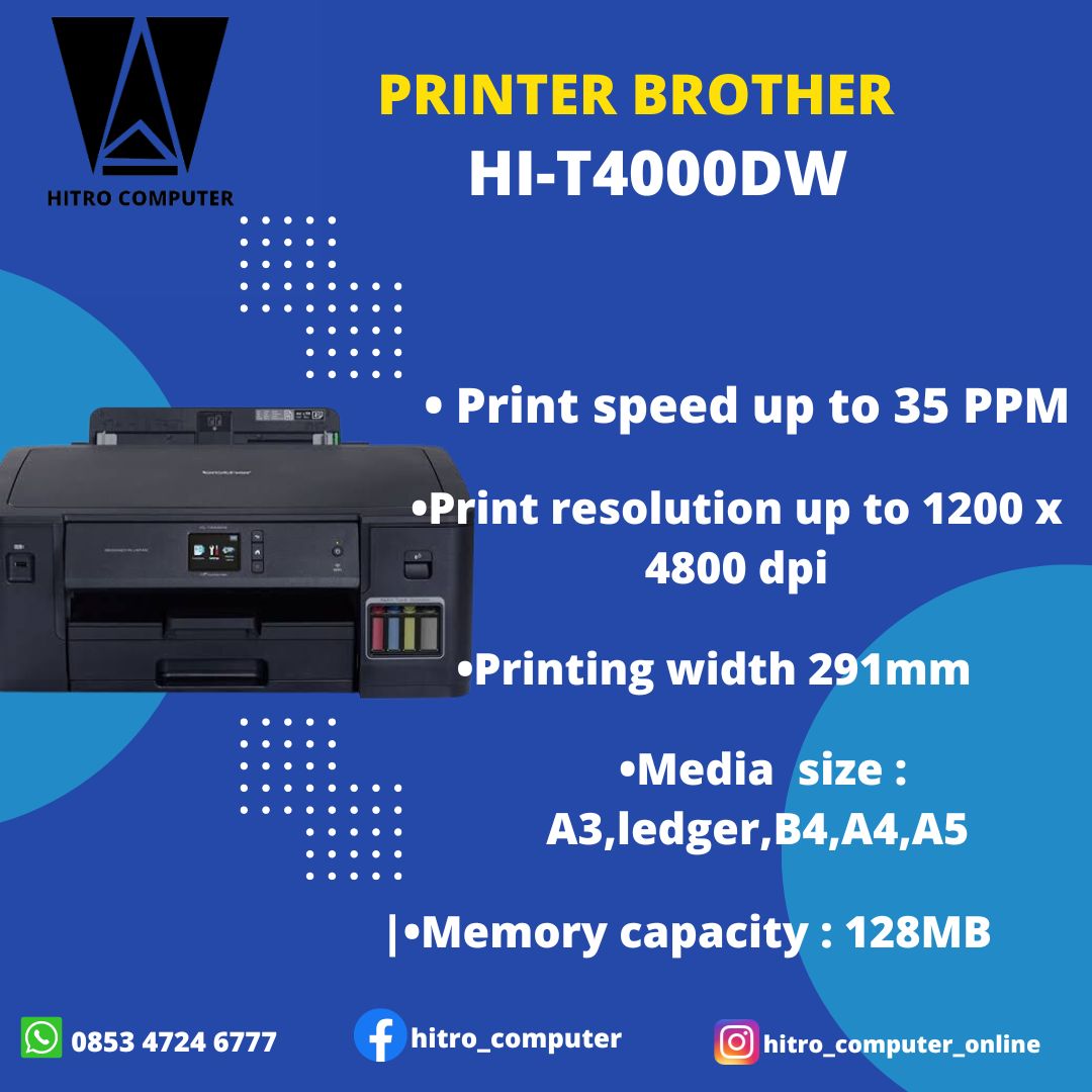 PRINTER BROTHER HI-T4000Dw