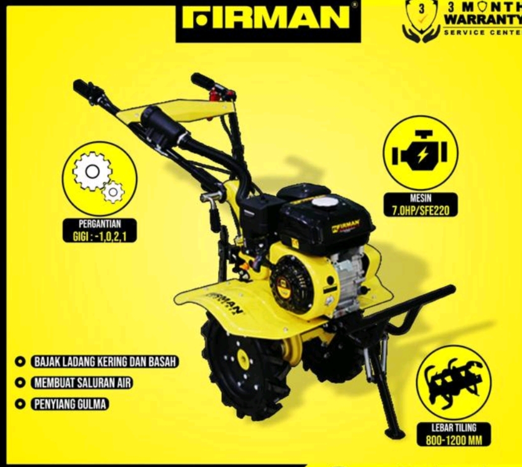 Mesin cultivator Firman FTL 900H