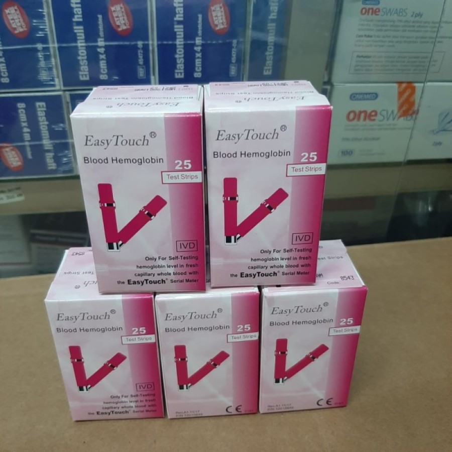 STIK HEMOGLOBIN (HB) EASY TOUCH STRIP @25