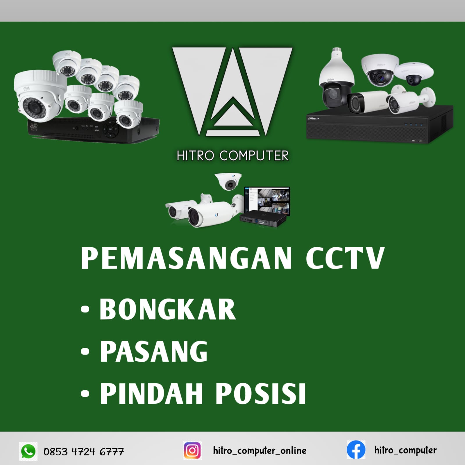 PEMASANGAN CCTV