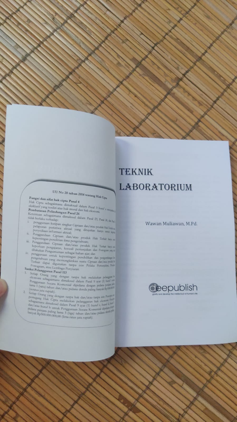 Buku Teknik Laboratorium