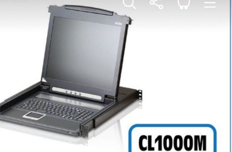 ATEN CL1000M 17'' LCD KVM Console