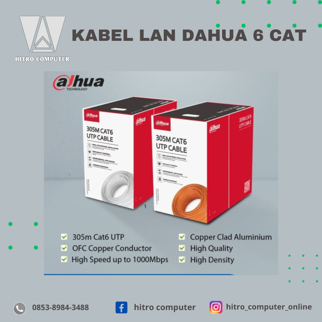 KABEL LAN DAHUA 6 CAT