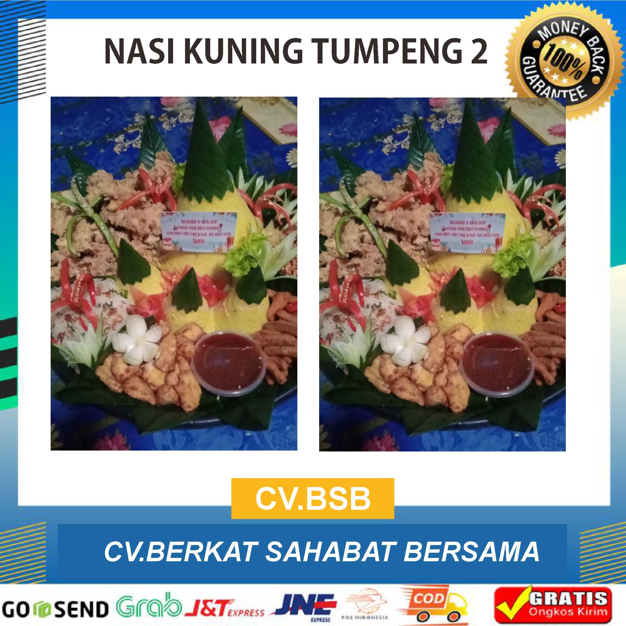 PAKET NASI KUNING TUMPENG 