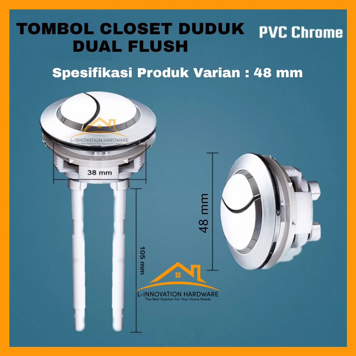 Tombol closet dual flush