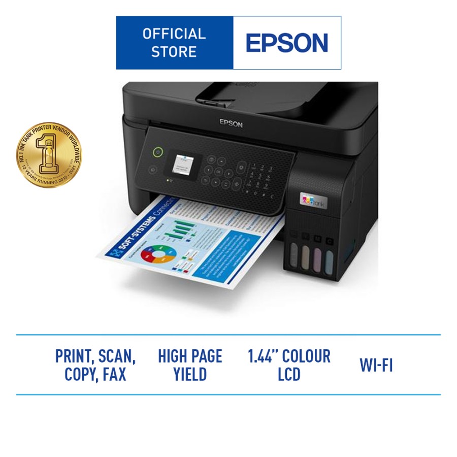 Printer Epson L5290 Wi-Fi All in One EcoTank F4