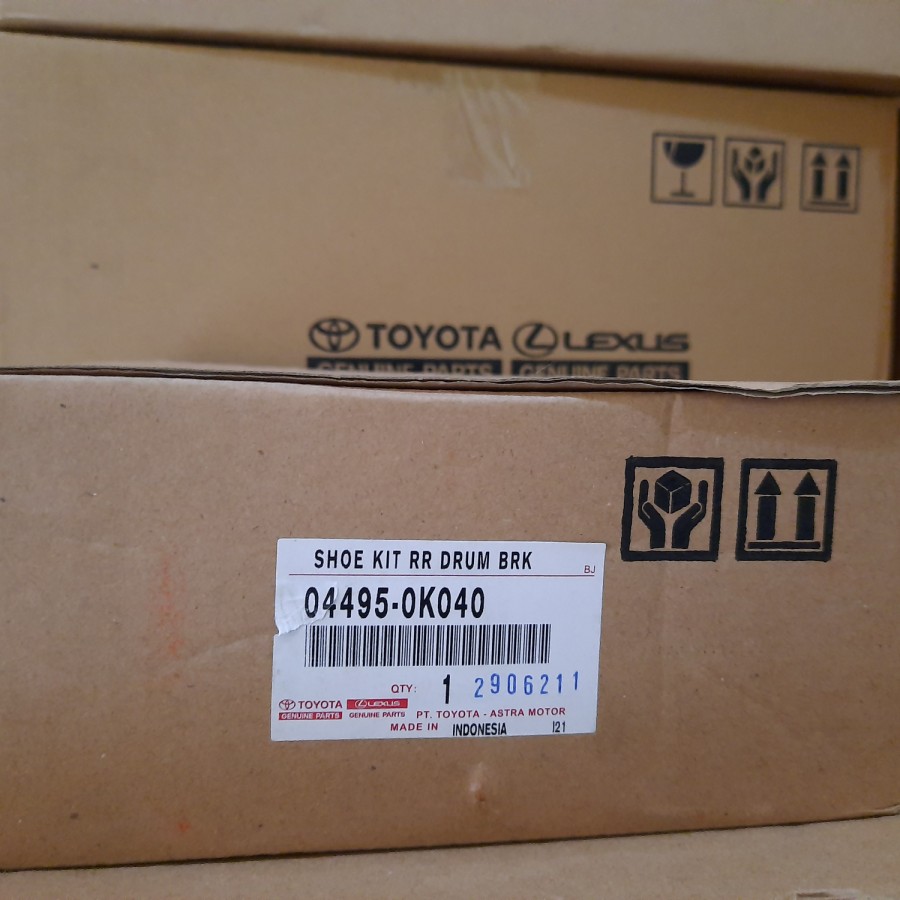 Kampas Rem Belakang Toyota Innova 2005-2014