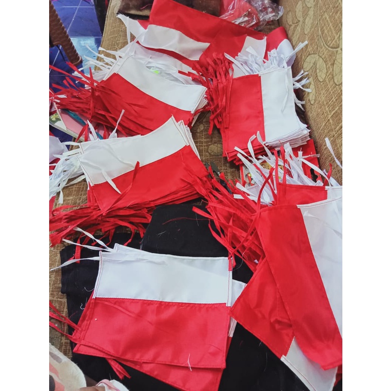 Bendera Merah Putih Kain Ukuran Kecil