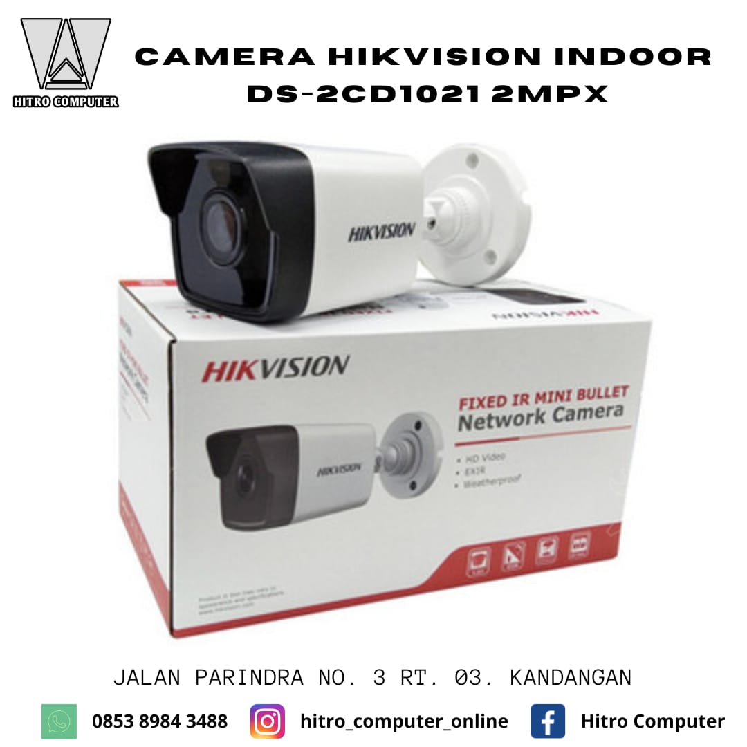 CAMERA HIKVISION INDOOR  DS-2CD1021 2MPX
