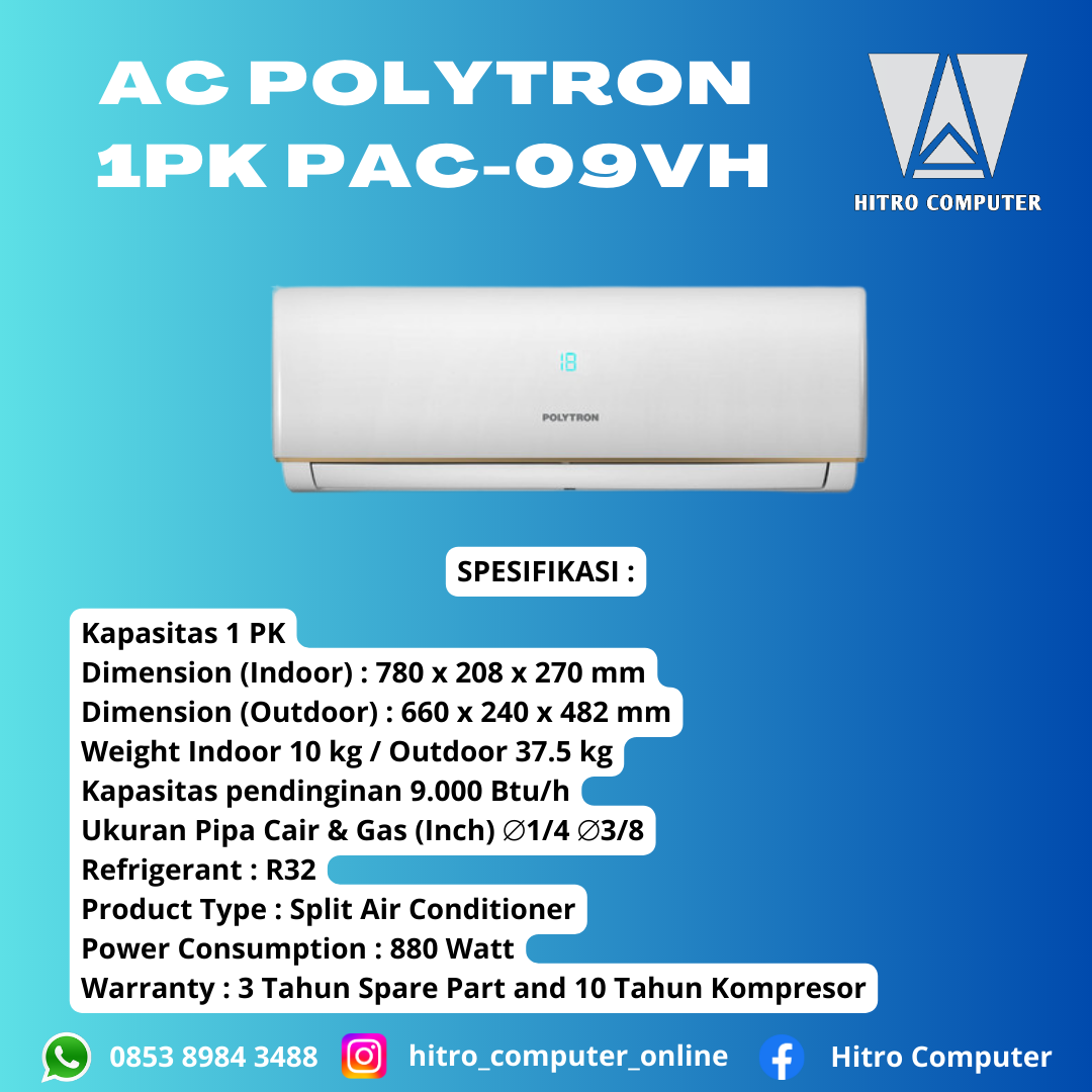 AC POLYTRON 1PK PAC-09VH