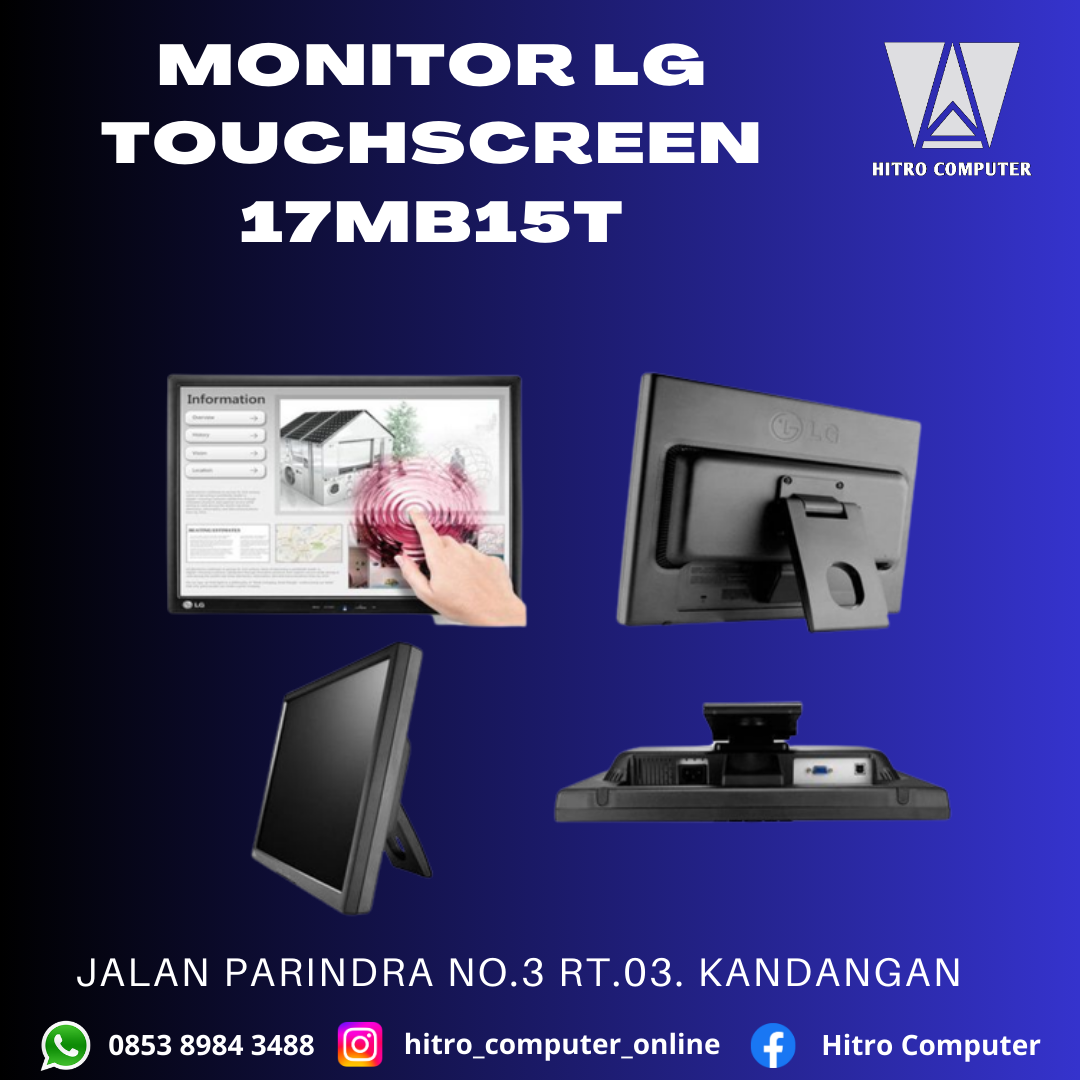 MONITOR LG TOUCHSCREEN 17MB15T