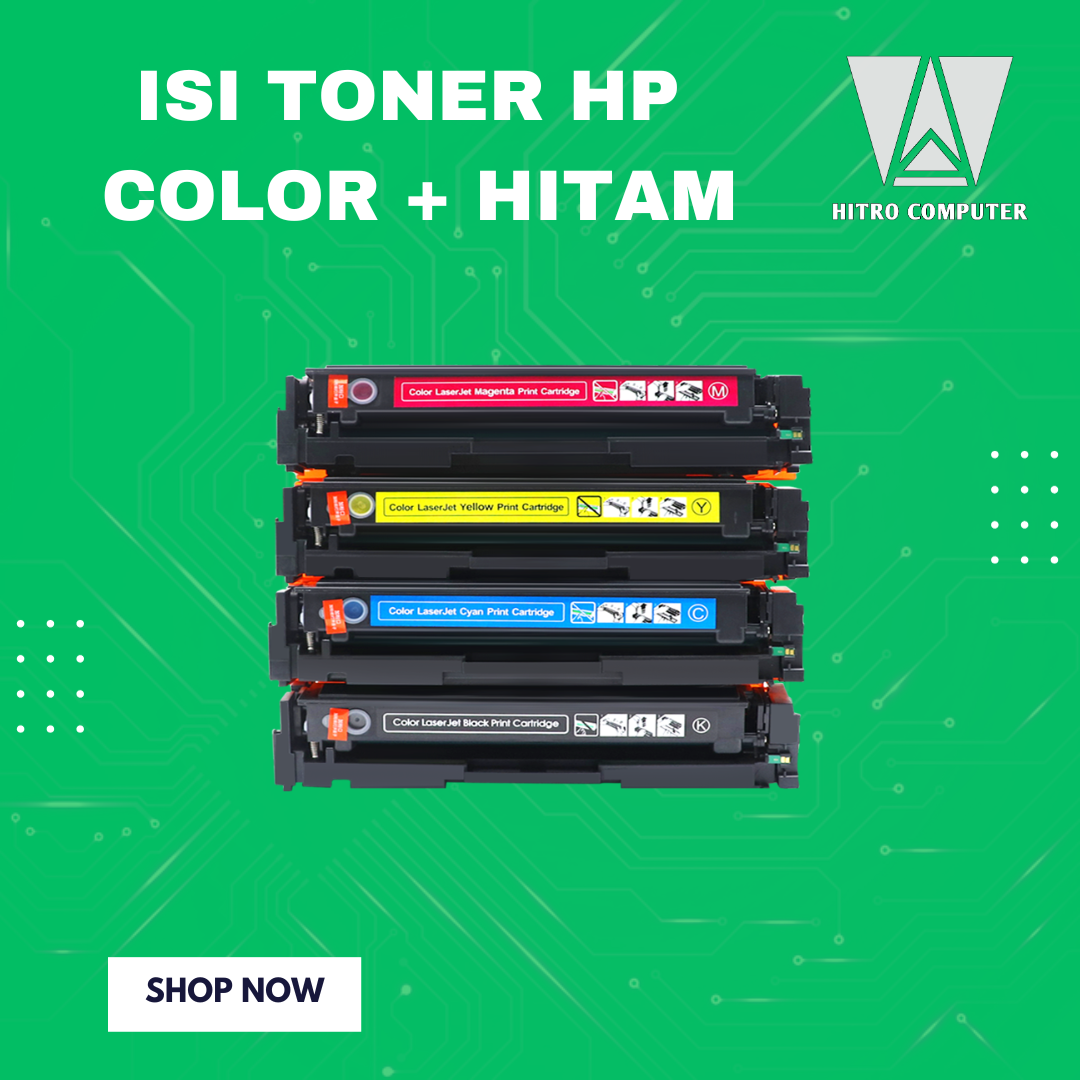 ISI TONER HP COLOR + HITAM