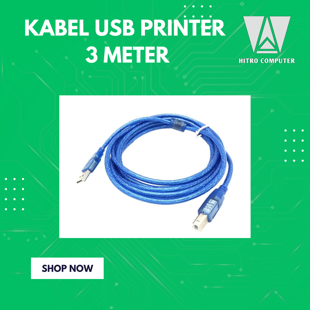 KABEL USB PRINTER 3 METER