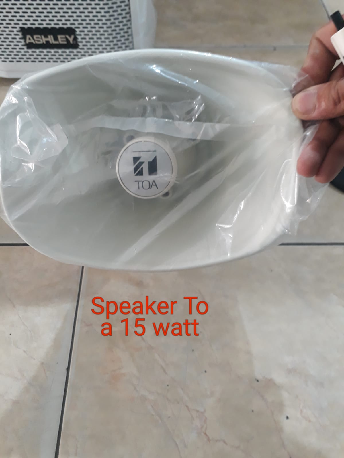 Speaker toa 15watt
