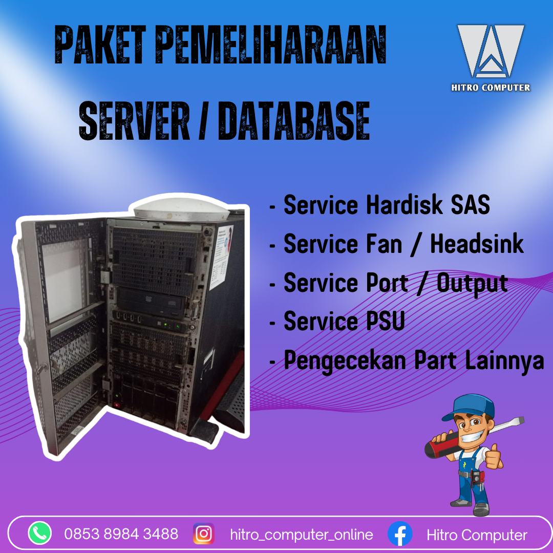 Paket Pemeliharaan Server / Database