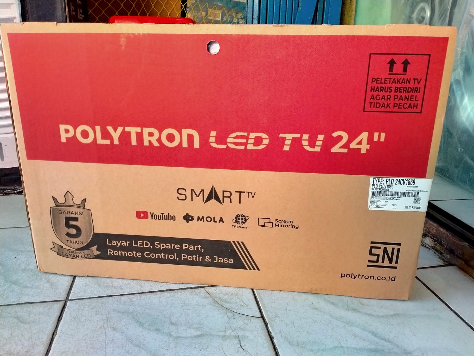 Televisi (Smart Tv) 24 Inchi 