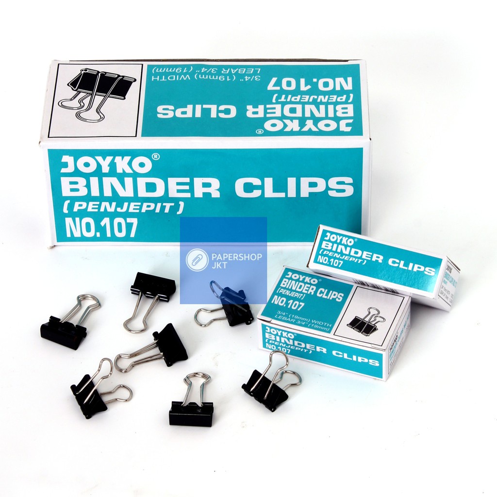 Binder clips 107