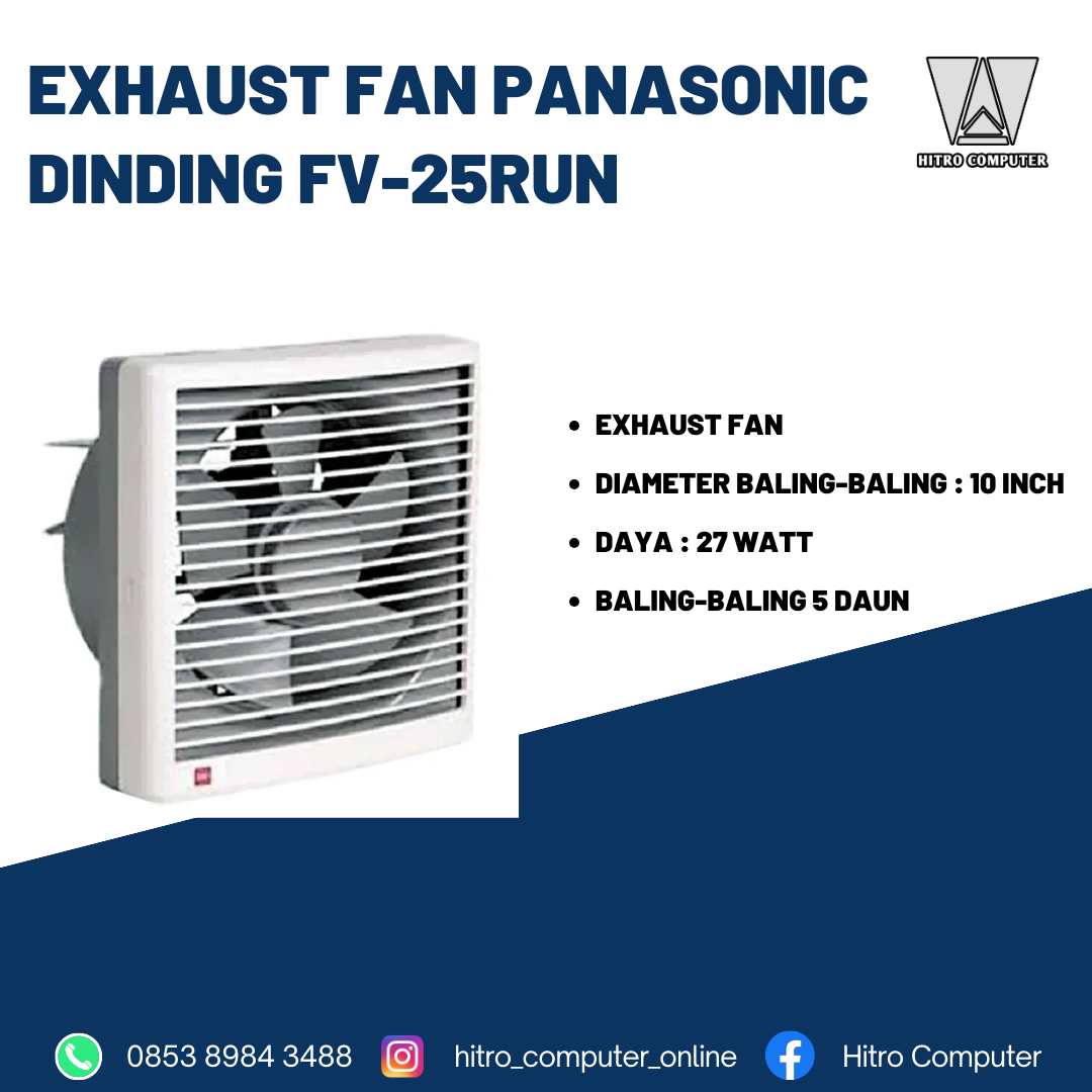 EXHAUST FAN PANASONIC DINDING FV-25RUN