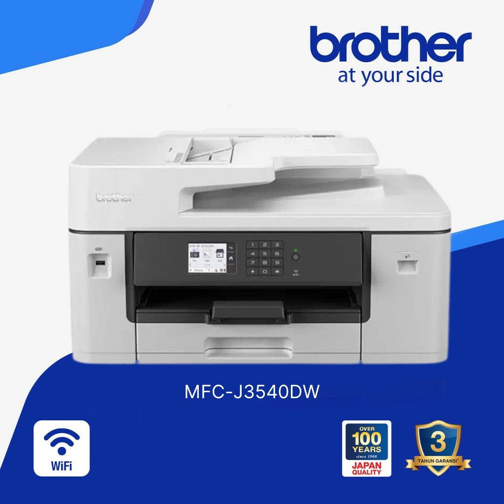 Printer Brother MFC-J3540DW A3 Multifunction Wireless Duplex Printer (TANPA PAJAK PPN)