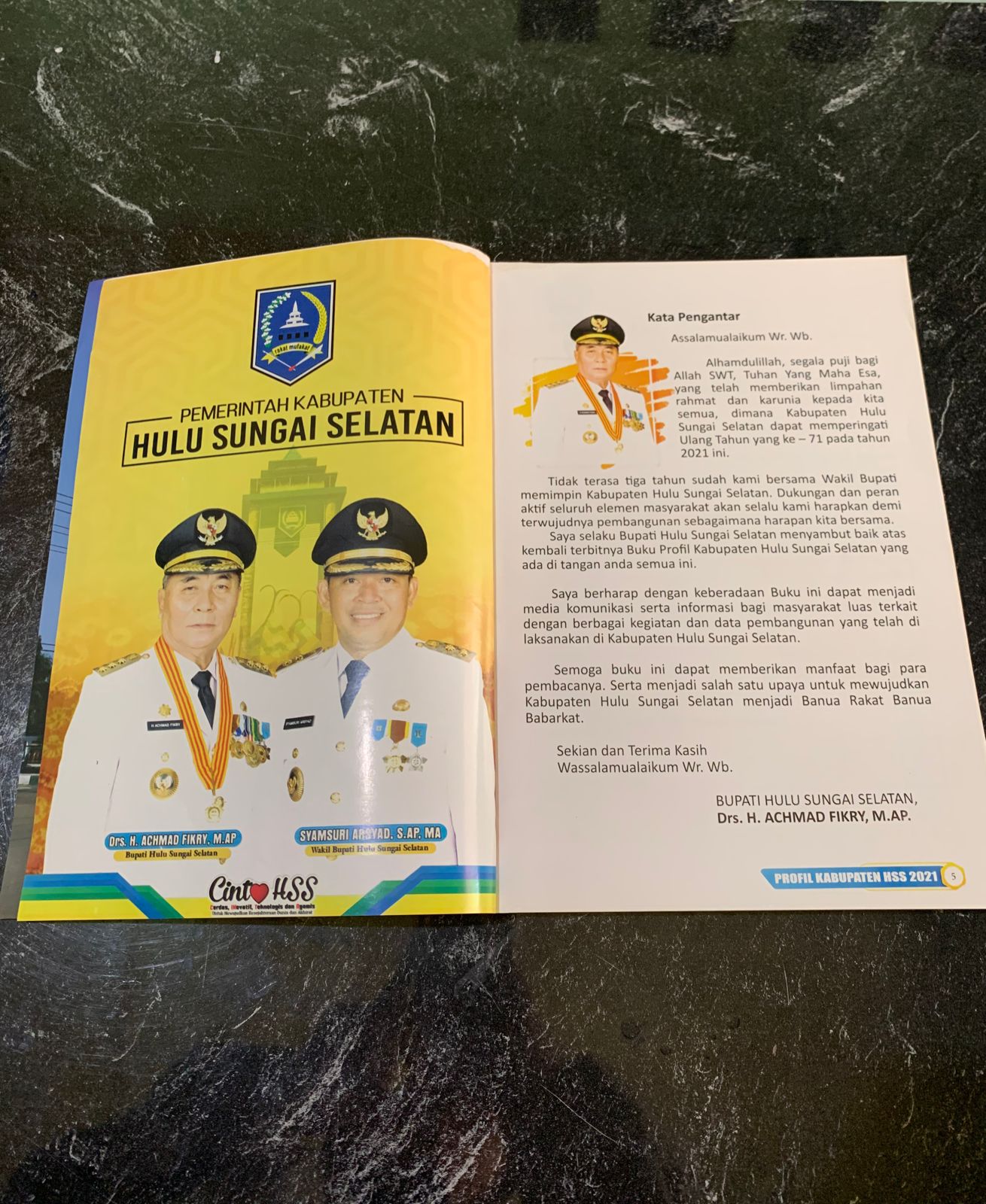 Buku Profil Kabupaten