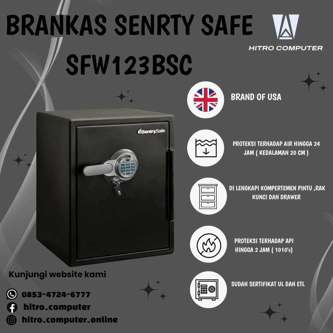 BRANKAS SENTRY SFW123BSC