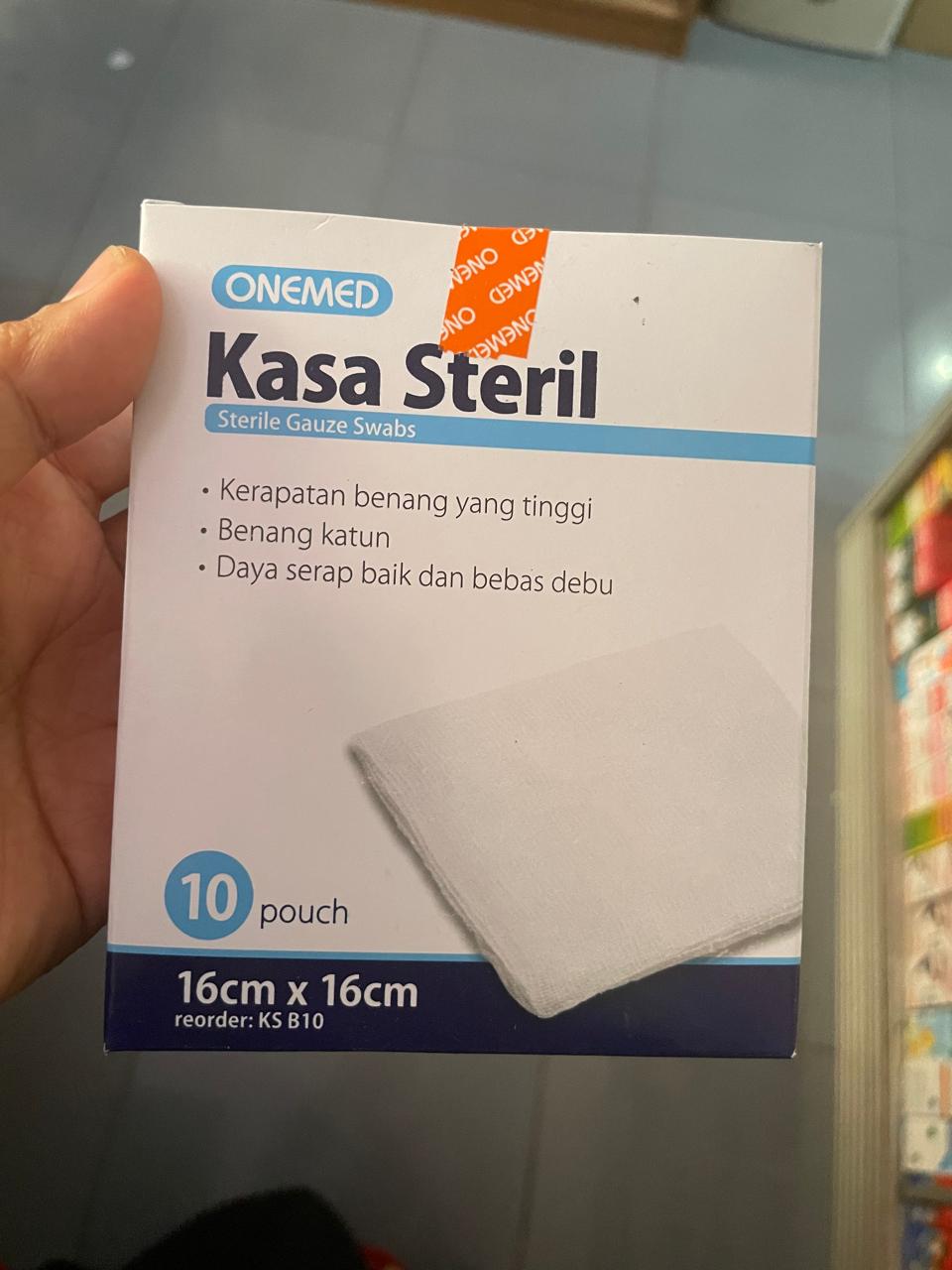 kasa steril onemed 16x16