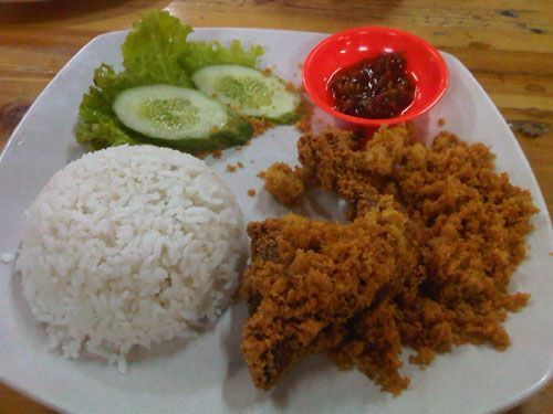 paket ayam penyet