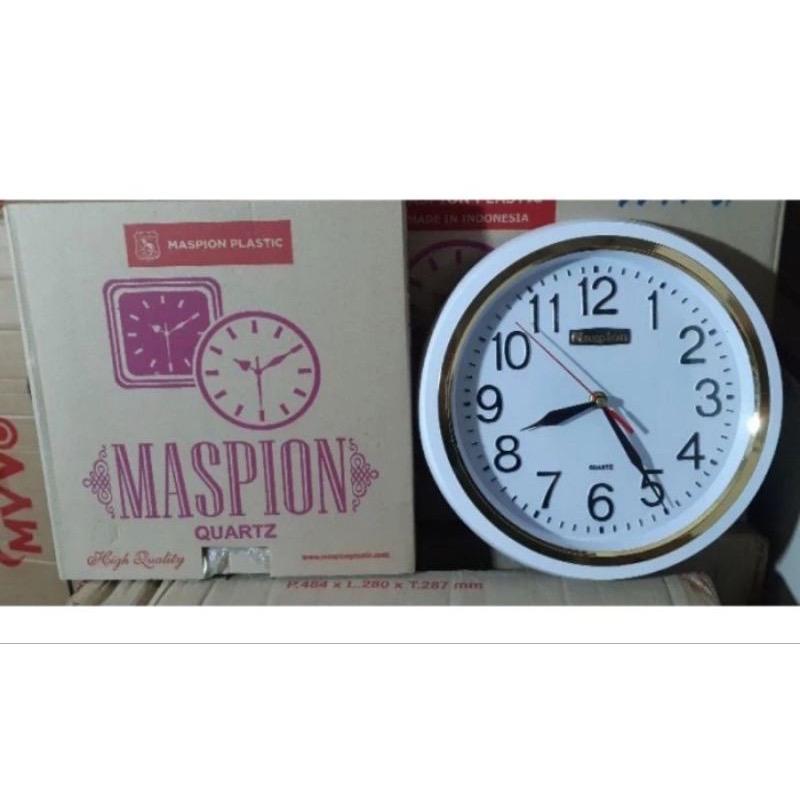 Jam Dinding Maspion Bulat