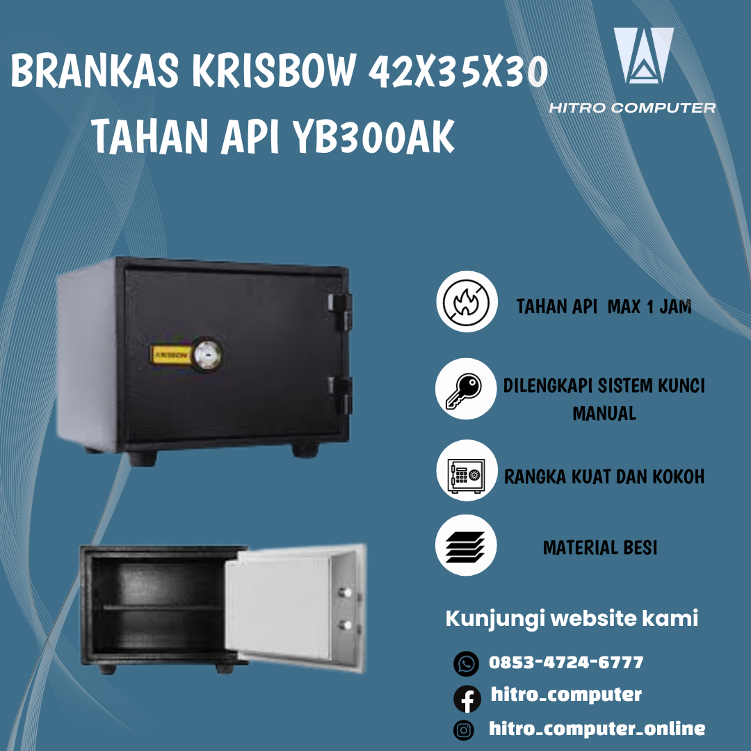 BRANKAS KRISBOW 42X35X30 TAHAN API YB300AK