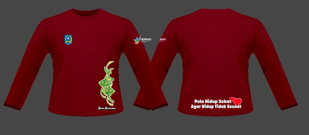 Menerima pesanan baju kaos olahraga