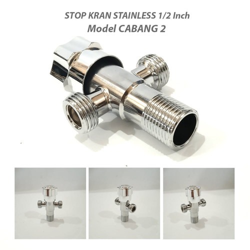 Stop kran shower double