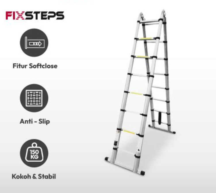 Fix Steps Tangga Teleskopik 