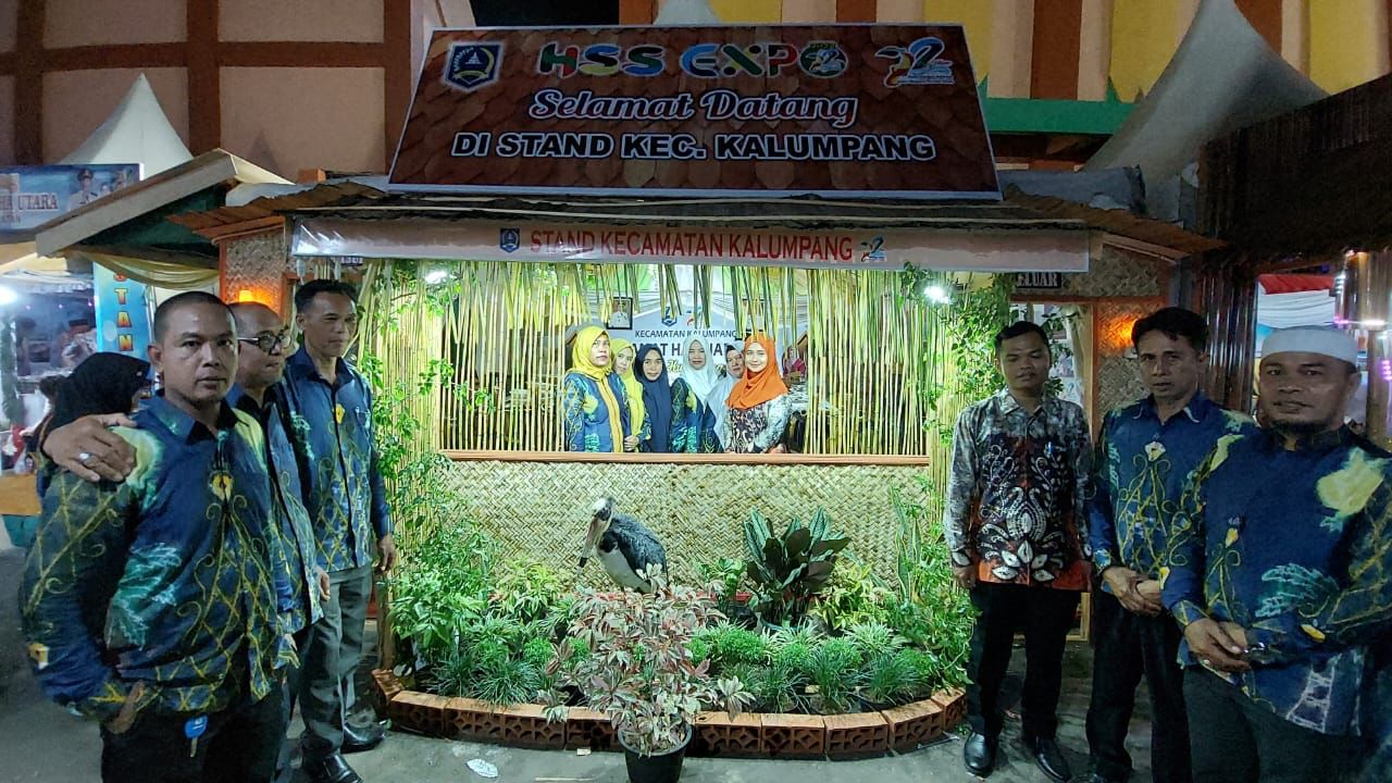 Dekorasi kegiatan HSS Expo