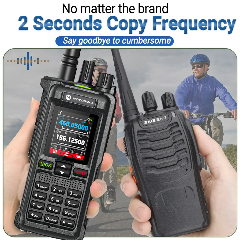 HT Motorola GT-12 20Watt Walkie Talkie Radio Jarak Jauh 20KM