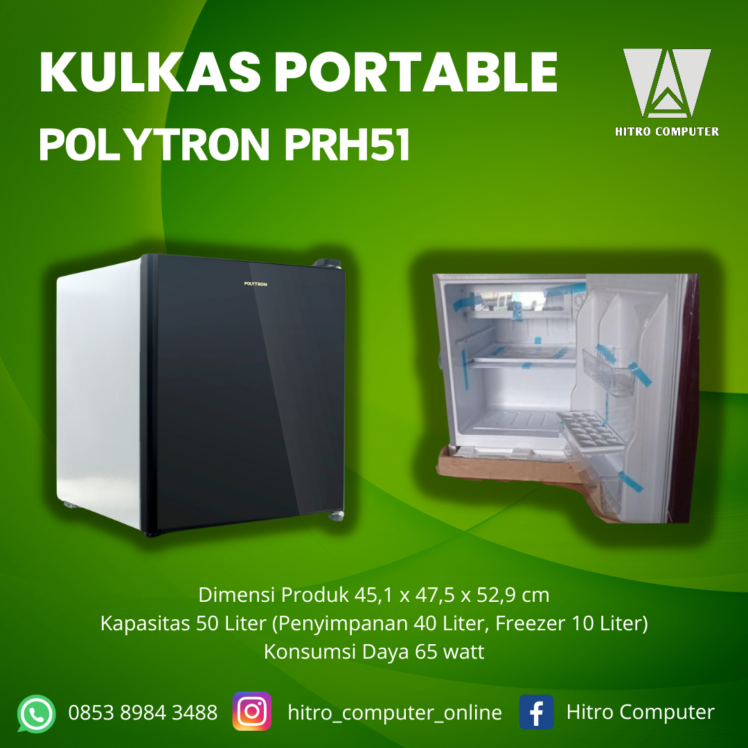 Kulkas Portable Polytron PRH51