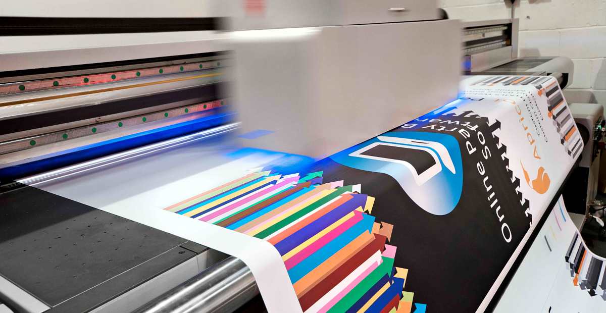 Digital printing ukuran sedang