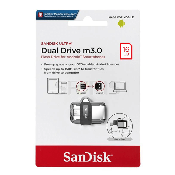 Flashdisk OTG Sandisk 16 GB