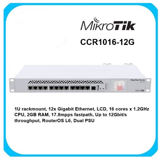 MIKROTIK CCR1016-12G