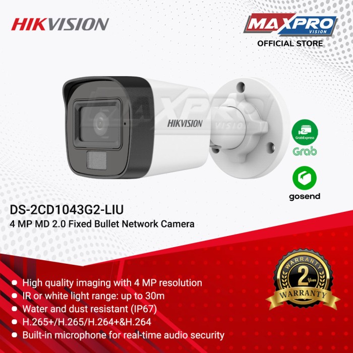 Kamera HIKVISION 4MP Analog   outdoor Full colour