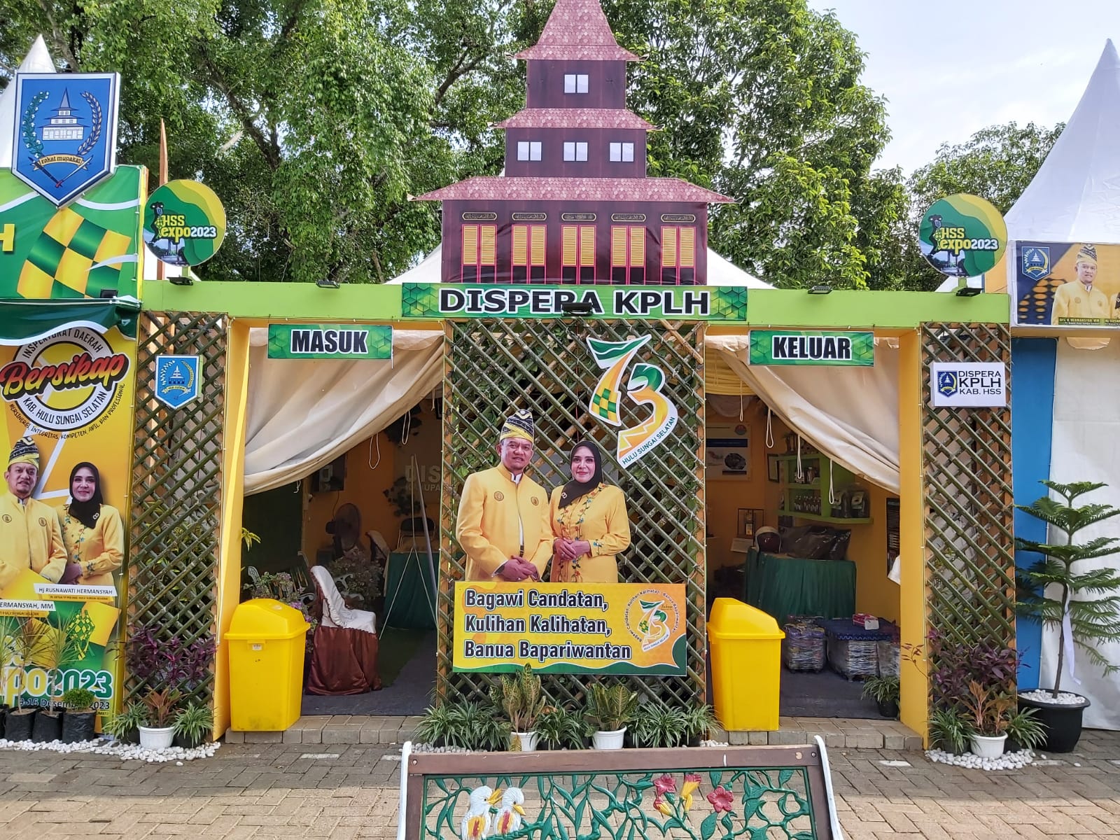 Paket Bahan untuk Stand Pameran