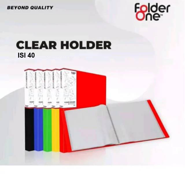 Map Clear Holder isi 40