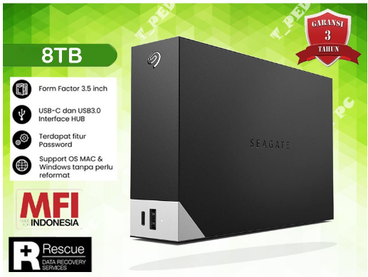 Seagate Backup Plus Hub 8TB Desktop