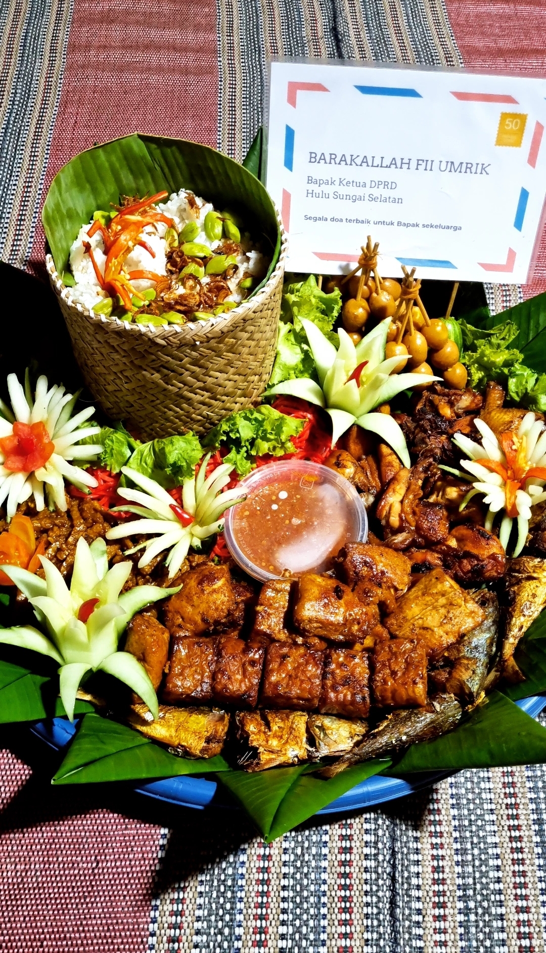 Tumpeng/ Nasi Tampah Paket Spesial