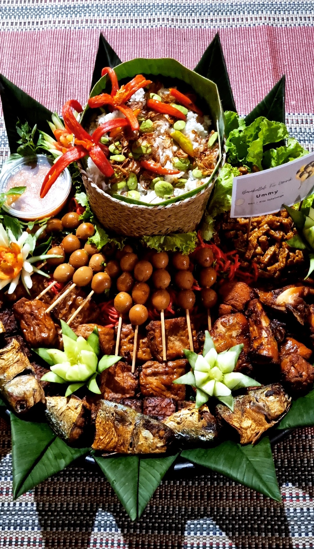 Tumpeng/ Nasi Tampah Paket Spesial