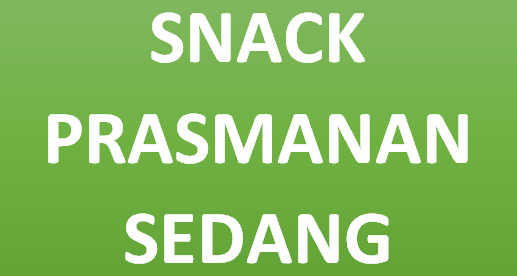 PAKET SNACK PRASMANAN SEDANG