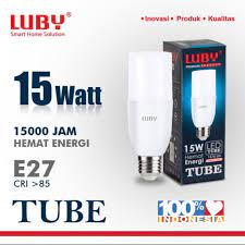 LAMPU LUBY TUBE 15 WATT