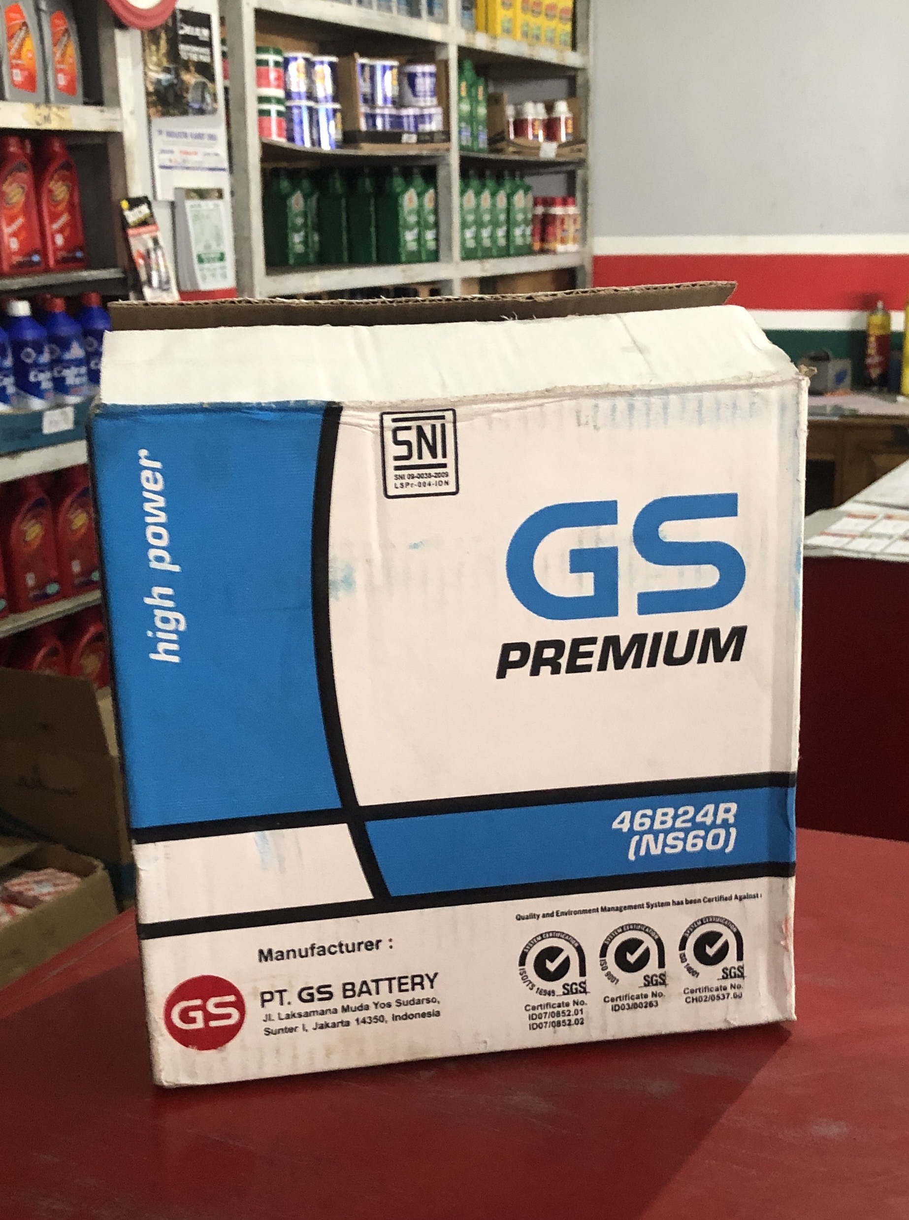 Aki GS Premium NS60