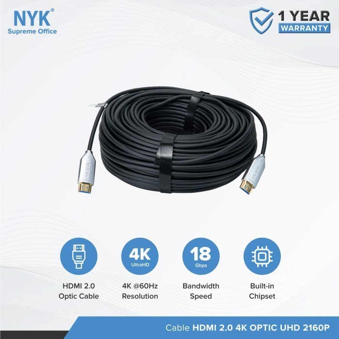 KABEL HDMI NYK ULTR HD 4K 50 METER 