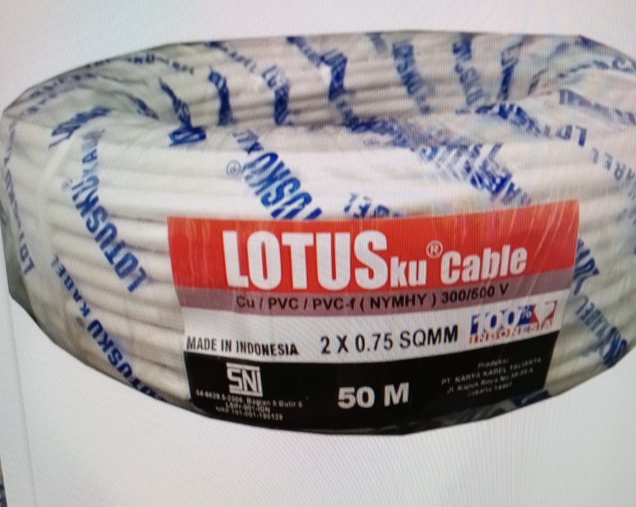 KABEL LISTRIK LOTUS